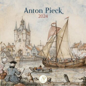 Calendrier 2024 Artiste Anton Pieck 