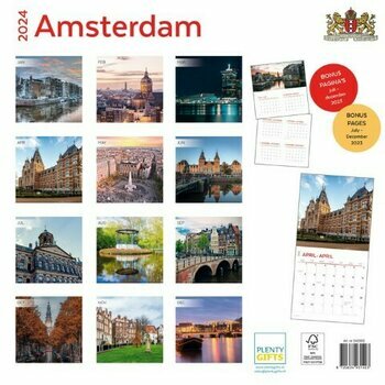 Calendrier 2024 Amsterdam