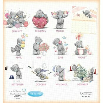 Calendrier Chevalet Ourson 2024 Calendrier Chevalet Ourson 2024