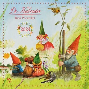 Calendrier 2024 Rien Poortvliet lutin Calendrier 2024 Rien Poortvliet lutin