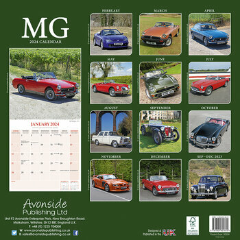 Calendrier 2024 MG Calendrier 2024 MG