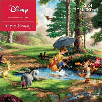Mini calendrier 2024 Thomas Kinkade Disney