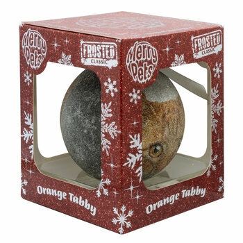 Boule de noël Chat Roux