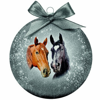 Boule de noël Chevaux