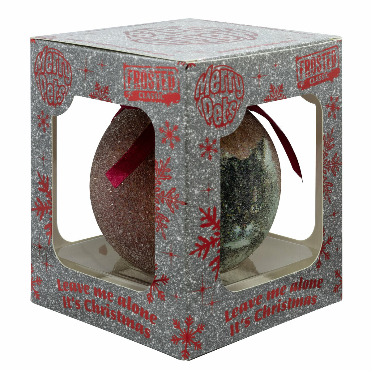 Boule de noël à suspendre avec image Chat Décoration Arbre de Noël
