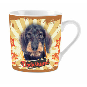 Mug Chien Teckel poil dur