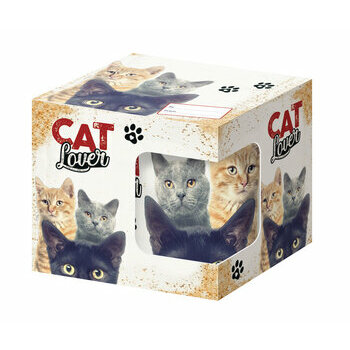 Mug Chat Trio Noir Roux et Gris Mug Chat Trio Noir Roux et Gris