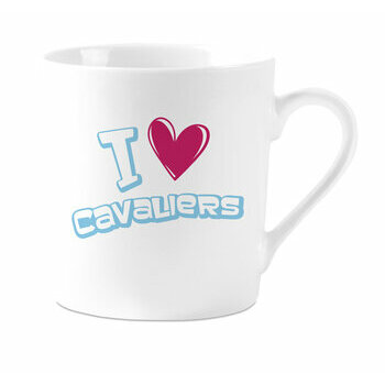 Mug Chien Cavalier King Charles I love 
