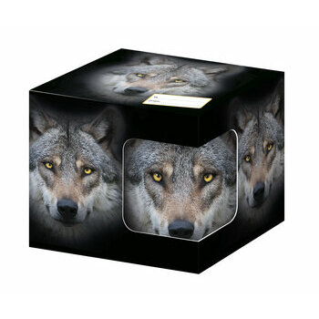Mug Loup noir Tête Mug Loup noir Tête