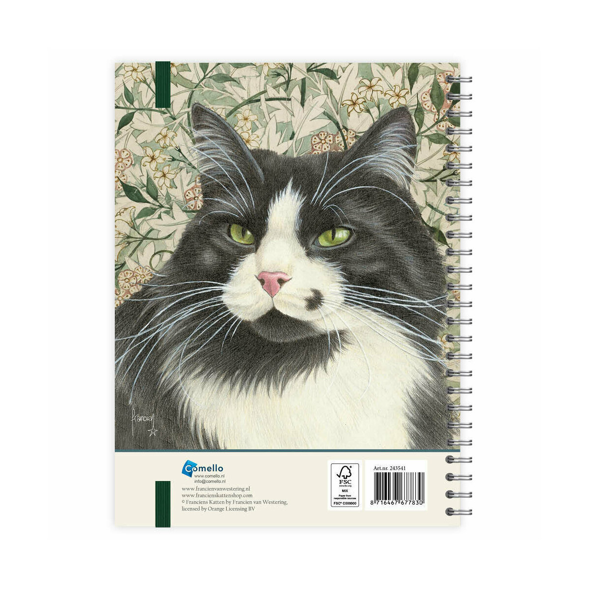 AGENDA Dessin Chat Francien Katten 2024