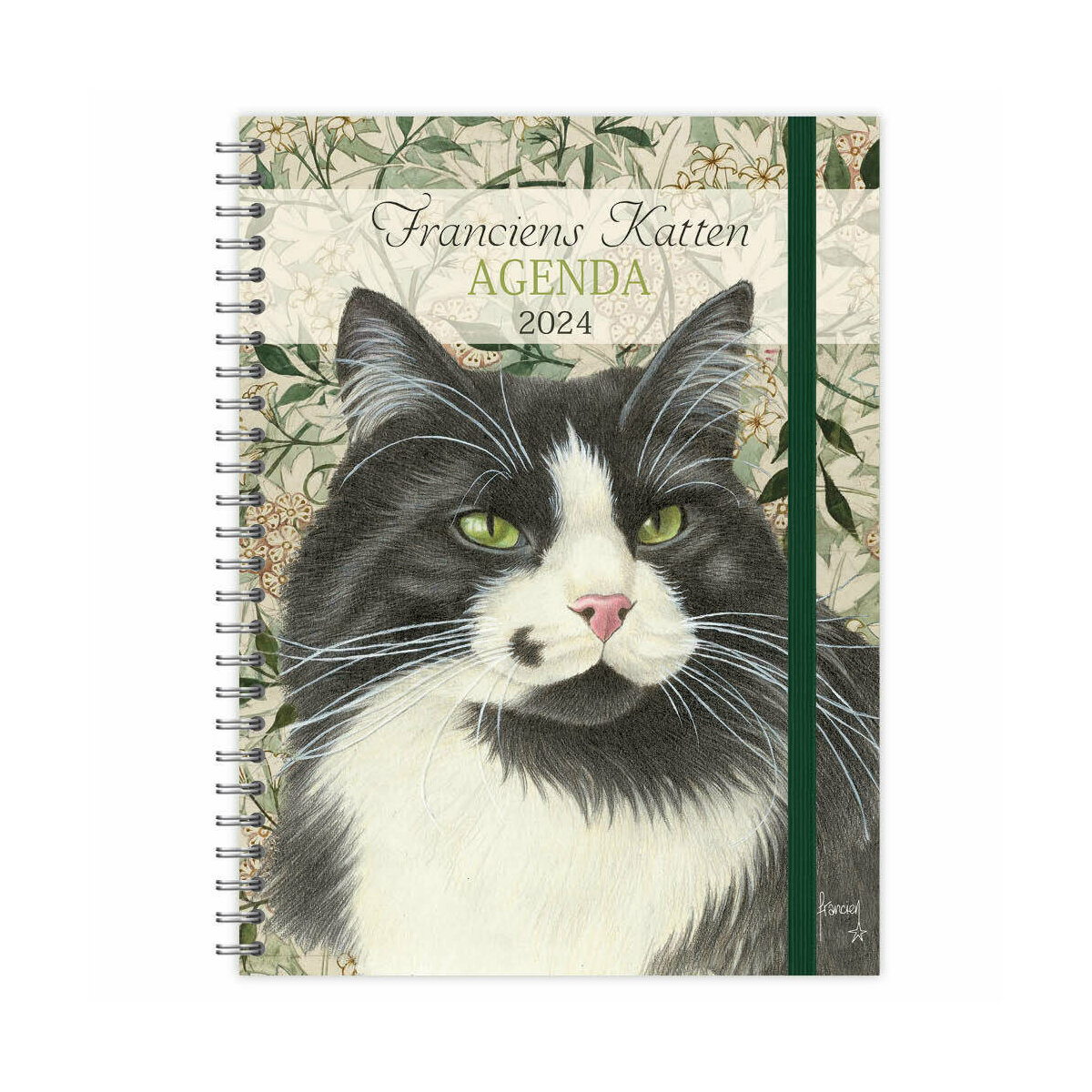 AGENDA Dessin Chat Francien Katten 2024