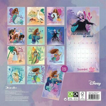 Calendrier 2024 Disney La petite sirène