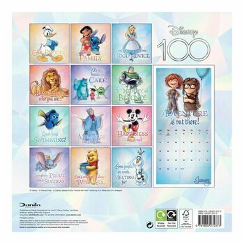 Calendrier 2024 Disney 100 ans Dessin Animé