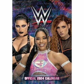 Calendrier 2024 Catch combat Femme format A3 Calendrier 2024 Catch combat Femme format A3