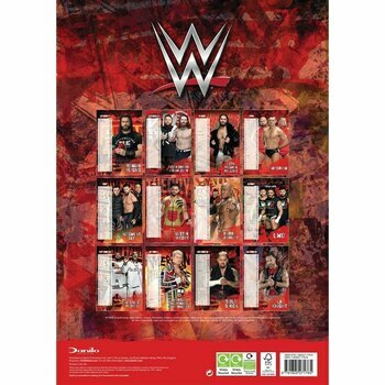 Calendrier 2024 Catch combat Homme format A3 Calendrier 2024 Catch combat Homme format A3