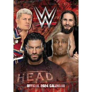 Calendrier 2024 Catch combat Homme format A3 Calendrier 2024 Catch combat Homme format A3