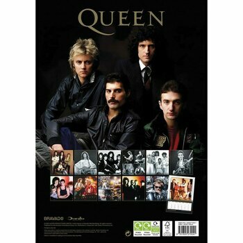 Calendrier 2024 Queen format A3 Calendrier 2024 Queen format A3