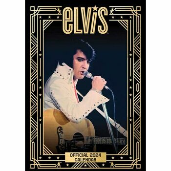 Calendrier 2024 Elvis Presley format A3 Calendrier 2024 Elvis Presley format A3