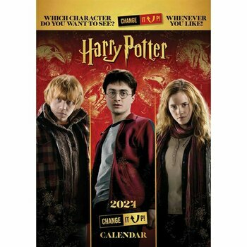 Calendrier 2024 Harry Potter interchangeable format A3 Calendrier 2024 Harry Potter interchangeable format A3