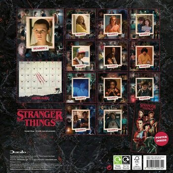 Calendrier 2024 Stranger things