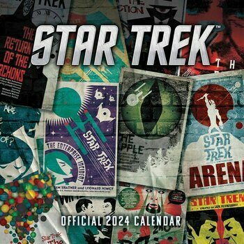 Calendrier 2024 Star trek retro Calendrier 2024 Star trek retro