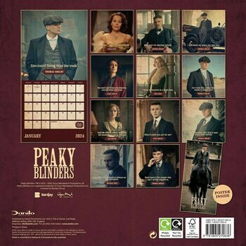 Calendrier 2024 Peaky blinders Calendrier 2024 Peaky blinders