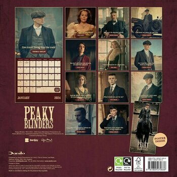 Calendrier 2024 Peaky blinders