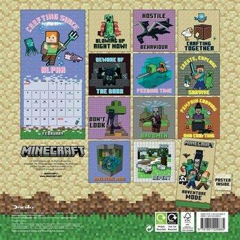 Calendrier 2024 Minecraft