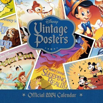 Calendrier 2024 Affiche Disney vintage