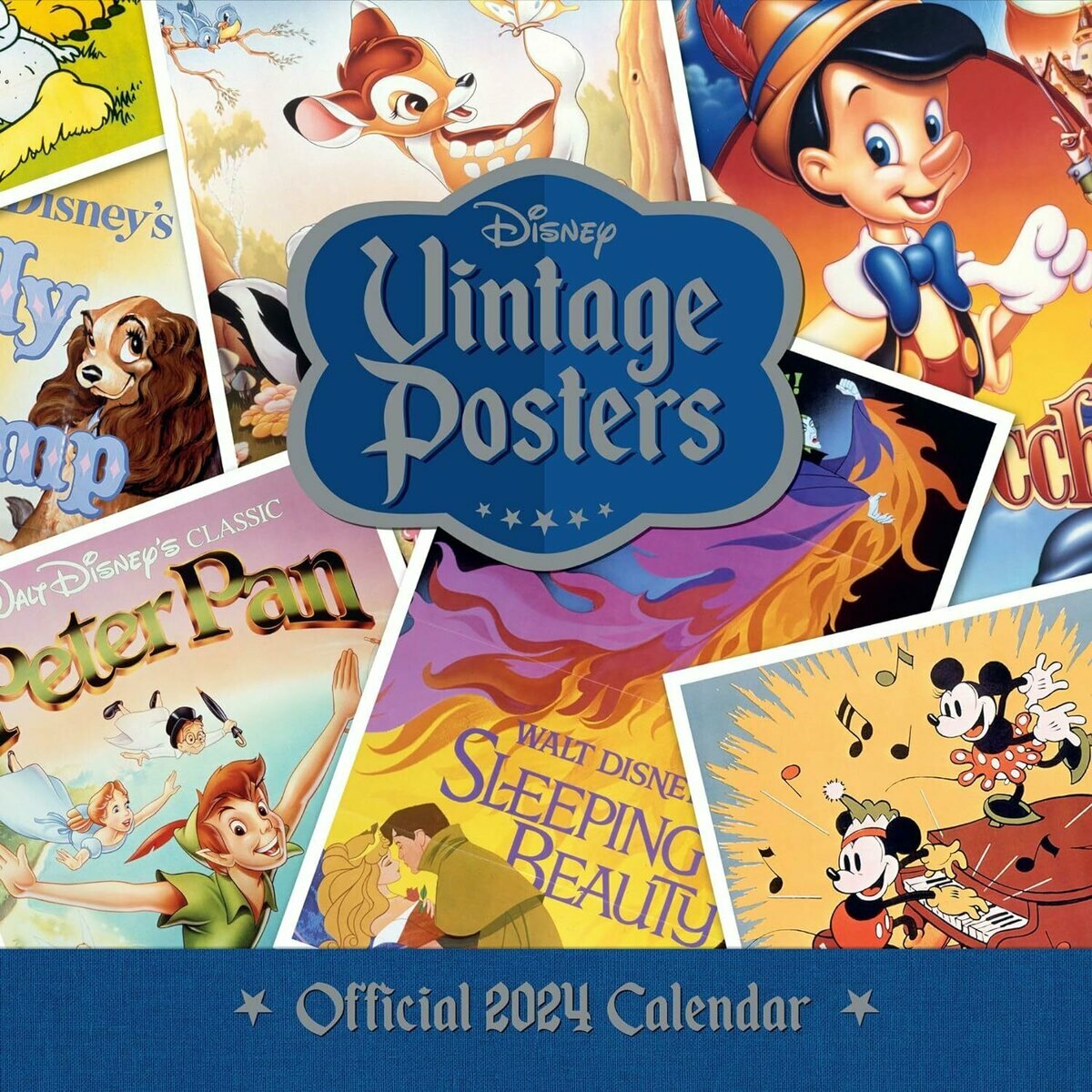 Calendrier 2024 Affiche Disney vintage