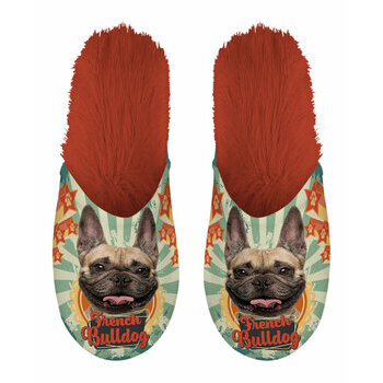 Chaussons Bouledogue français médaillé