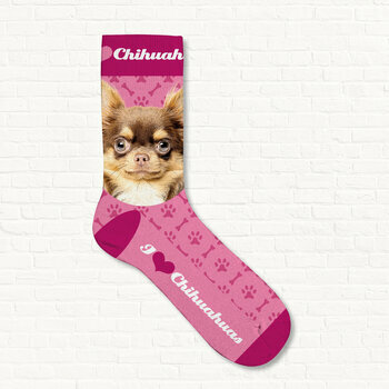 Chaussettes Chihuahua I love