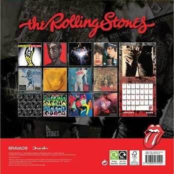 Calendrier 2024 Rolling stones