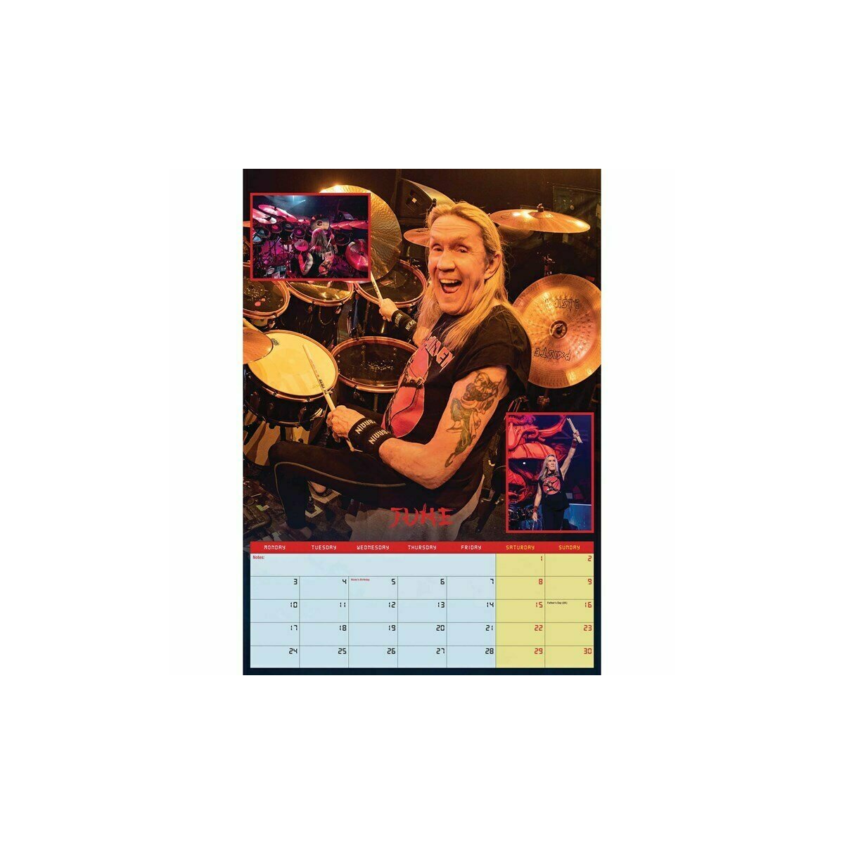 Calendrier Iron Maiden 2024