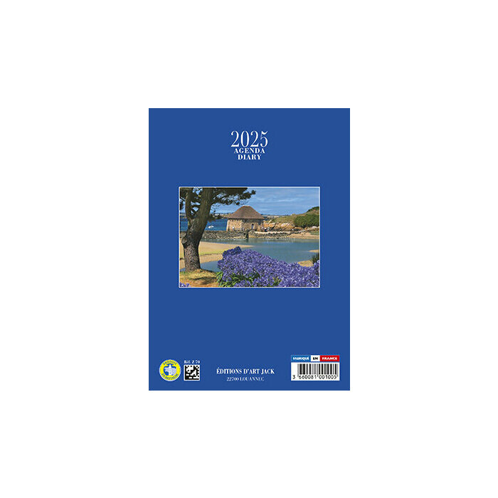 agenda de poche Bretagne 2025 