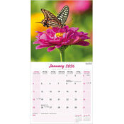 Calendrier Papier 2026 Papillon