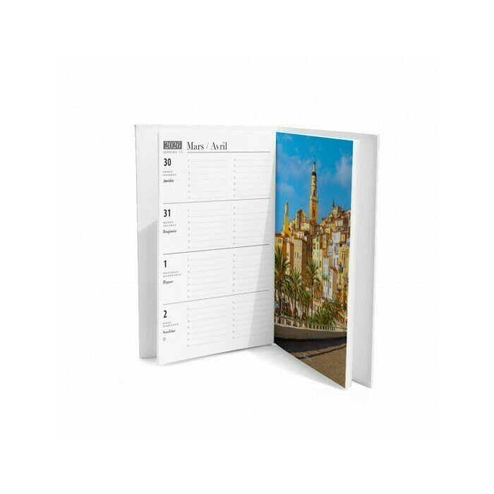 Agenda de poche 2026 Côte d'Azur Calanque Provence Agenda de poche papier 2026 Côte d'Azur