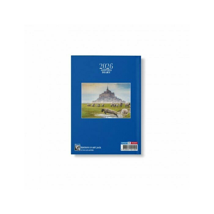 Agenda de poche Normandie Mont Saint Michel 2026 Agenda de Poche 2026 Mont Saint Michel