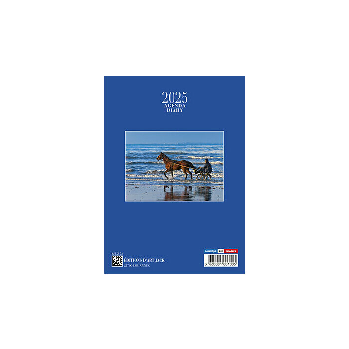 Agenda de poche 2025 Normandie chevaux