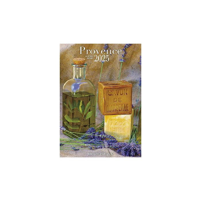 Agenda de poche 2025 Savon Marseille Huile olive