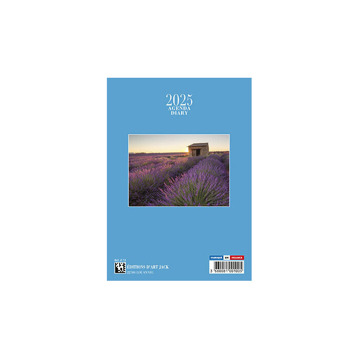Agenda de poche 2025 Lavande Provence