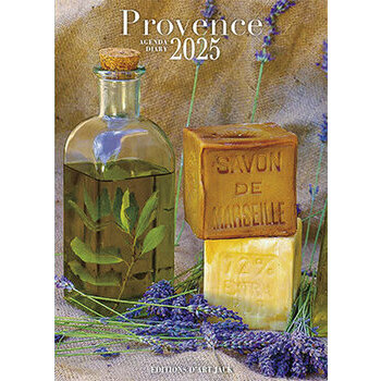 Agenda de poche Provence Savon de Marseille Huile Olive 2025