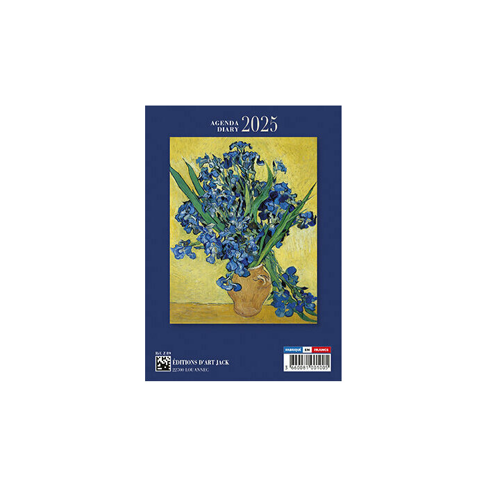 Agenda de poche 2025 Van gogh Iris