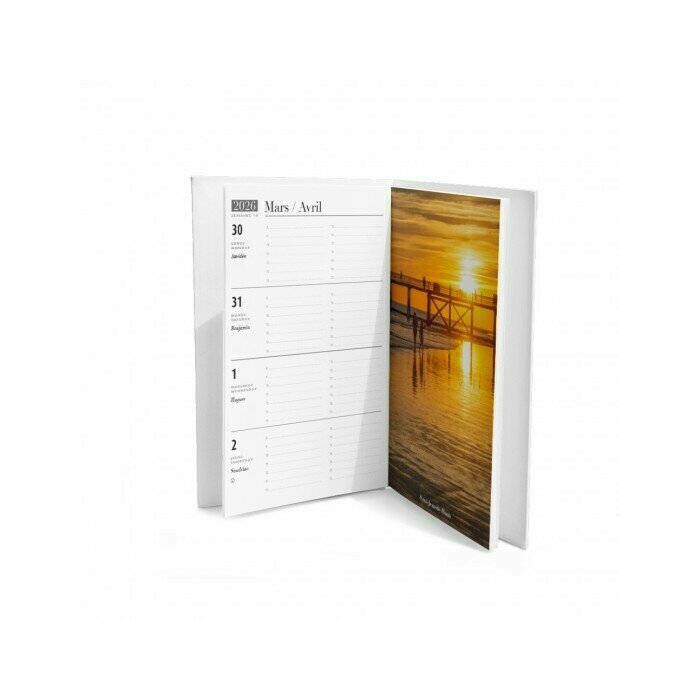 Agenda de poche Vendée Maison Vendéenne 2026 Agenda papier de poche 2026 Maison Vendéenne