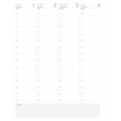 Agenda spirale 2026 Provence semaine