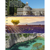 Agenda spirale 2025 Provence Lavande calanque