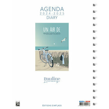 Agenda Spirale Vacances Pauline Launay 2025