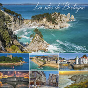 Calendriers Les plus Beaux sites de Bretagne 2025