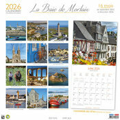 Calendrier Mural 2026 La Baie de Morlaix