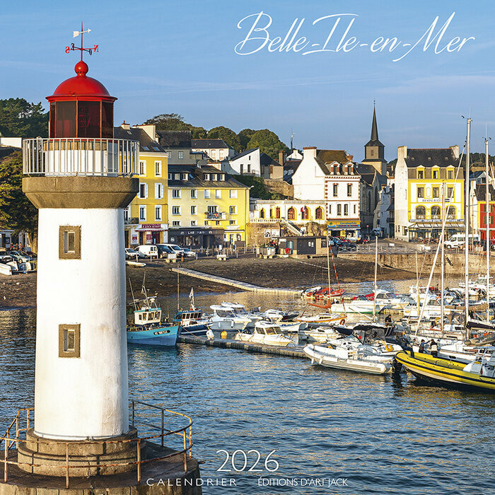 Calendrier Mural 2026 Belle le en Mer